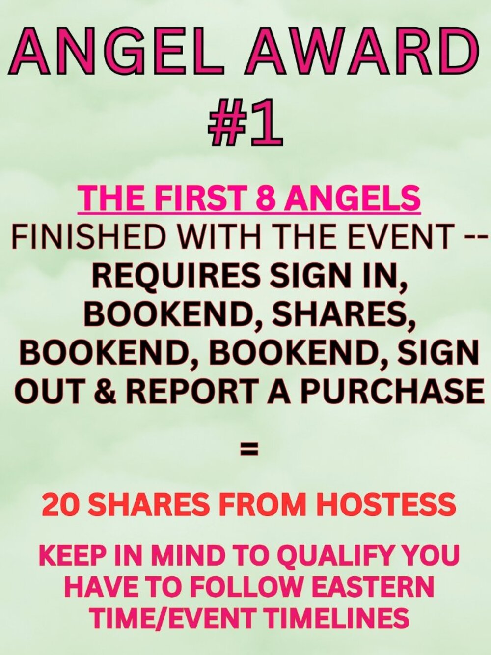 ๐ ANGEL AWARD SHARE WERE GIVEN OUT ~ TENTATIVE JUNE DATES POSTED ๐ - Picture 2 of 7